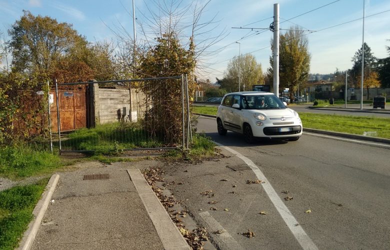 strettoia viale Nenni ridotta