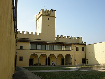 Il Castello di Torregalli, appartenuto ai Galli Tassi fino al 1863. Foto Wikipedia.