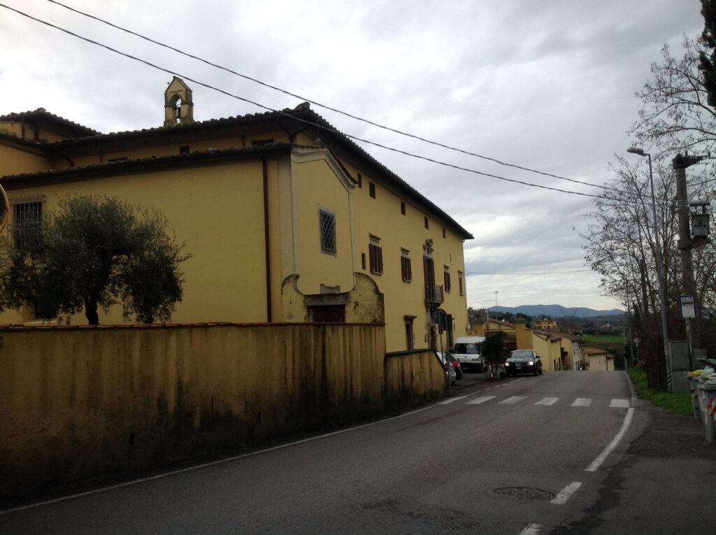 Villa di Broncigliano. Foto dell'autore.